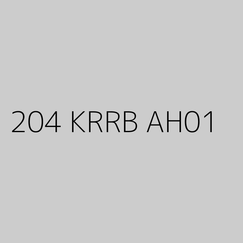 204 KRRB AH01 